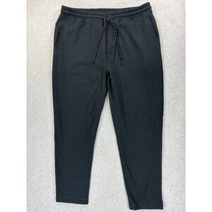 Municipal Midweight Athletic Fit Jogger Sweatpants (Men's XL) Black